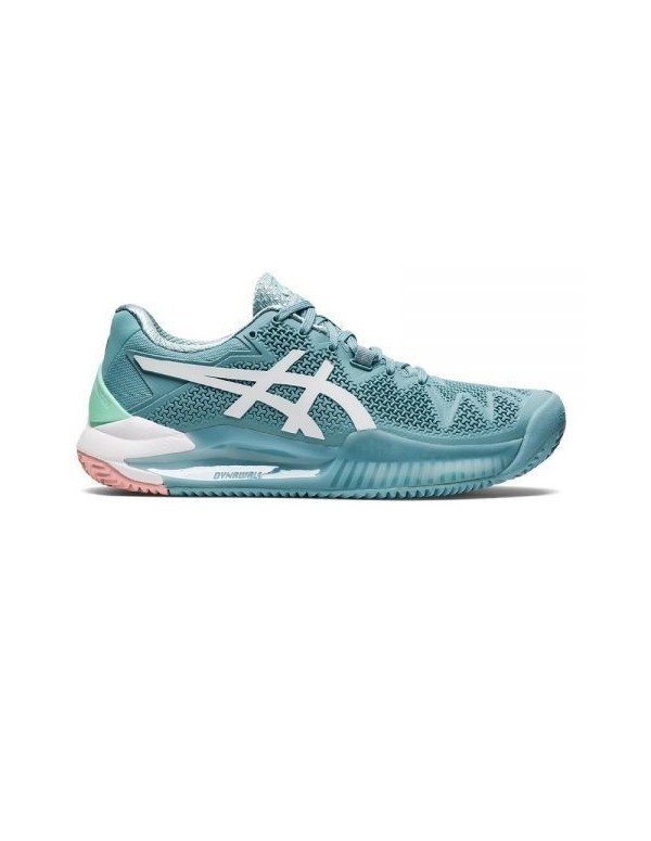 Asics Gel-Resolution 8 Clay 1042a070 408 Femme |ASICS |Chaussures de padel ASICS