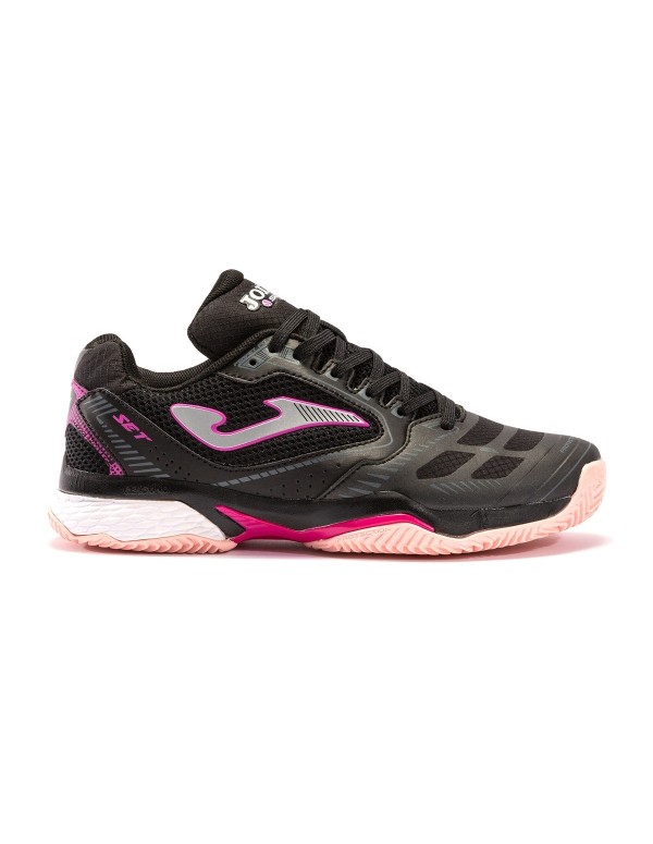 Joma T.Set 2201 Black Fuchsia Tselw2201p Woman |JOMA |JOMA padel shoes