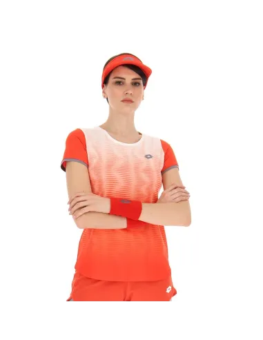 Lotto Top W Iv Tee 2 2173499ao Camiseta feminina |LOTTO |Roupa de padel