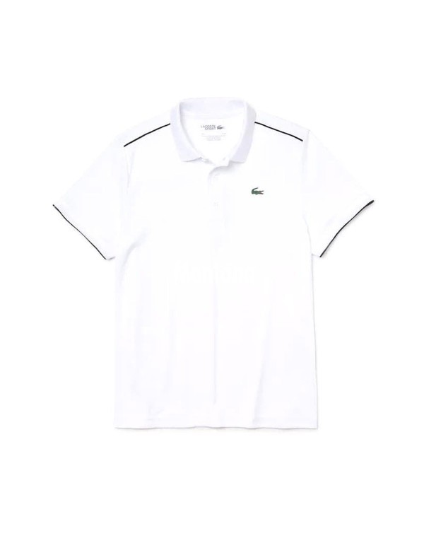 Polo Lacoste Dh2094 Au8 Bianca/ Black |LACOSTE |Abbigliamento padel LACOSTE