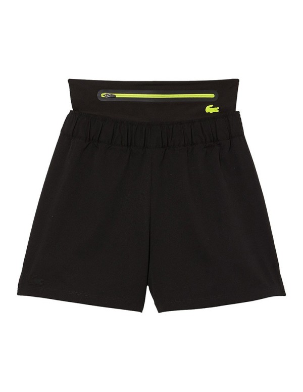 Shorts Lacoste Gf9316 C31 Woman Black |LACOSTE |Padel shorts