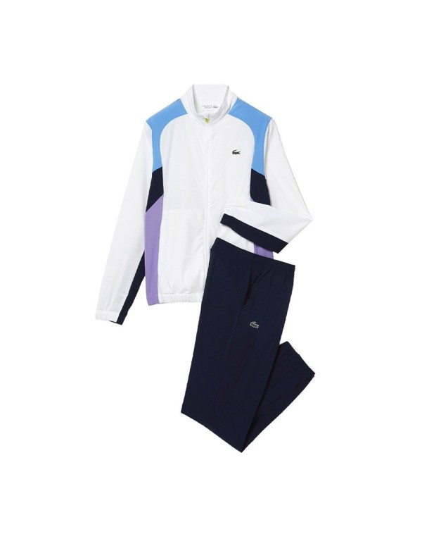 Tracksuit Lacoste Wh9341 Y03 White |LACOSTE |LACOSTE padel clothing