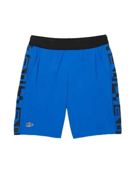 Calças Curtas Lacoste Gh9378 6j4 Azul Marinho/ Black |LACOSTE |Roupa padel LACOSTE