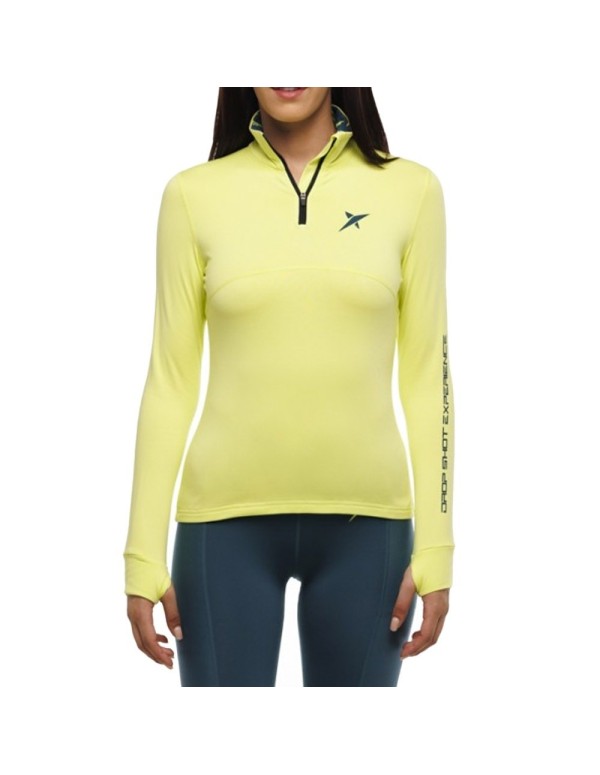 Drop Shot Famara Dt272837 Woman Yellow Sweatshirt |DROP SHOT |DROP SHOT padel clothing