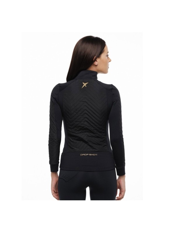 Drop Shot Maday Dt272826 Woman Black Jacket |DROP SHOT |DROP SHOT padel clothing