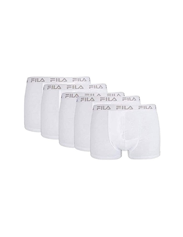 Confezione 5 Boxer Fila Fu5004/5 300 Bianco |FILA |Uomo