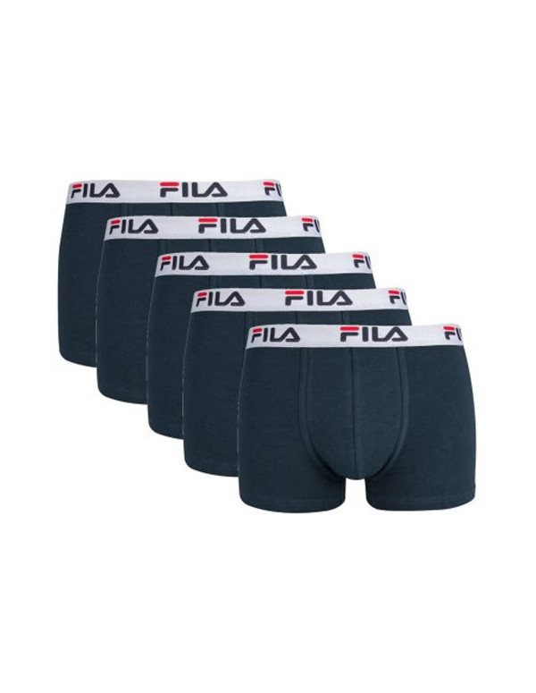 Pack 5 Boxer Fila Fu5016/5 321 Marine |FILA |Vêtements de padel