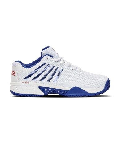 Kswiss Hypercourt Express 2 Hb Bianco Blu |K SWISS |Scarpe da padel KSWISS