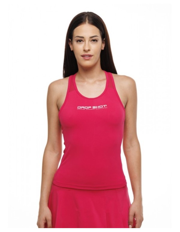 T-shirt Drop Shot Fayna Dt272327 Woman Fuchsia |DROP SHOT |DROP SHOT padel clothing