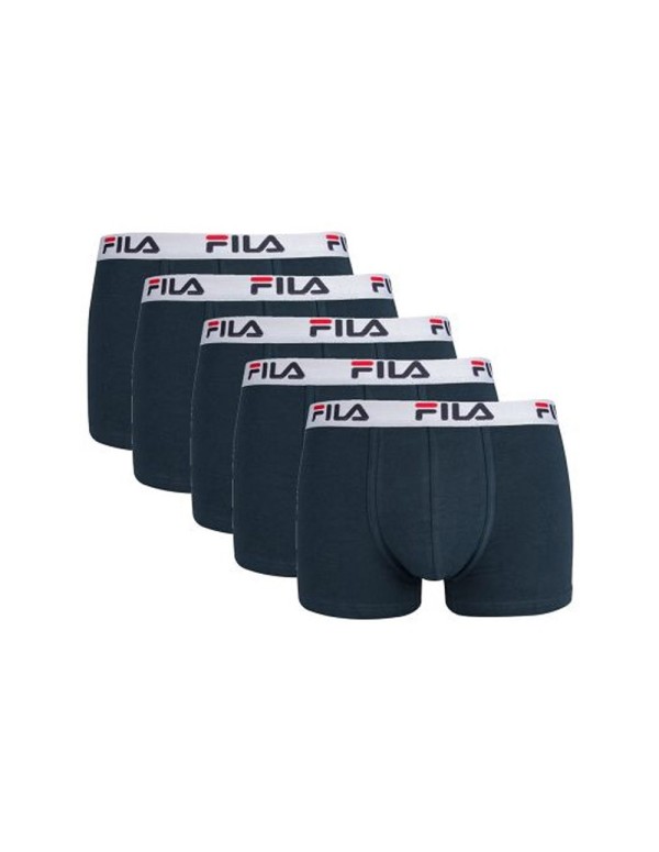 Confezione 5 Boxer Fila Fu5004/5 321 Navy |FILA |Abbigliamento da padel