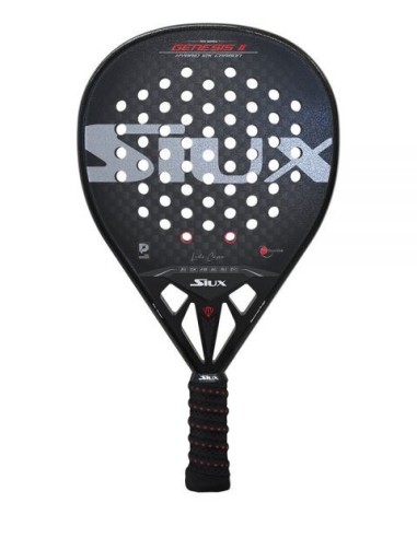 Siux Genesis Híbrido Carbono Black 12k 2023 |SIUX |Raquetes de padel SIUX