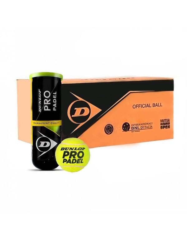 Cassetto 24 lattine 3 palline Dunlop Pro Padel |DUNLOP |Palline da padel