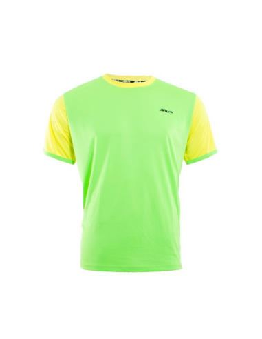 Camiseta Siux Hermes Verde Amarelo |SIUX |Roupa padel SIUX