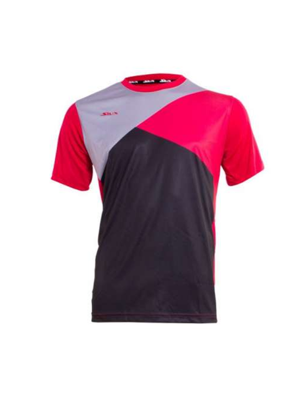 Camiseta Siux Zeus Negro Rojo 40106.A23 |SIUX |Ropa pádel SIUX