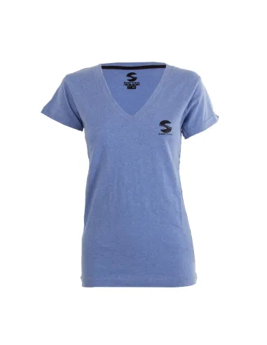 Camiseta feminina Softee Essential azul Vigoré |SOFTEE |T-shirts Paddle