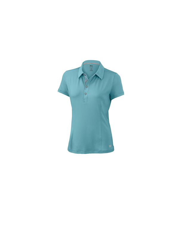 Wilson Classic Polo Blue Wra726701 |WILSON |WILSON padel clothing