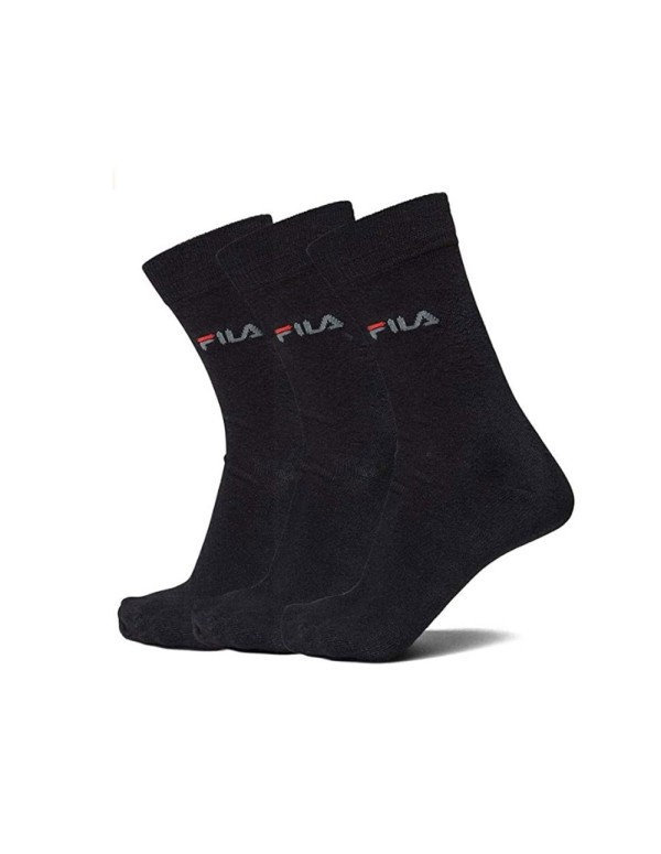 Pack 3 Chaussettes Fila F9630 200 Black |FILA |Chaussettes de pagaie