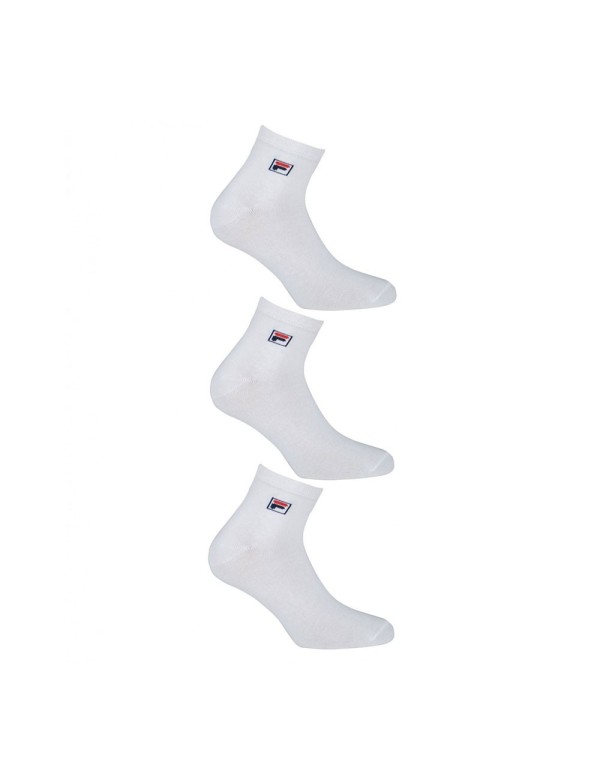 Pack 3 Meias Fila F9303 300 Branco |FILA |Meias remo