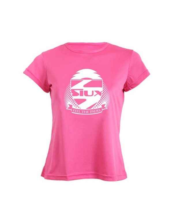 Camiseta de treino feminina Siux fúcsia |SIUX |Roupa padel SIUX