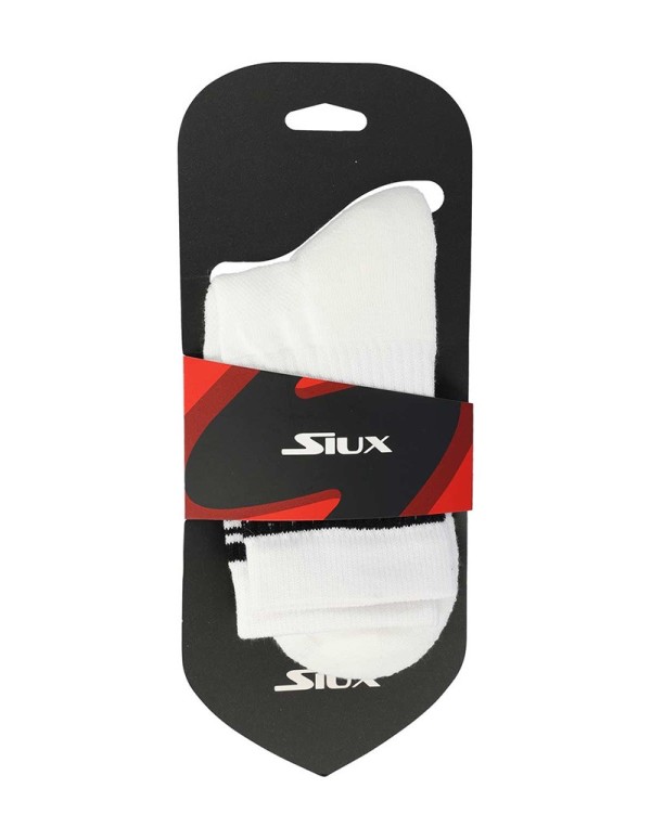 Chaussettes Siux Half Grey Nasty Blanc/Noir |SIUX |Vêtements de padel SIUX