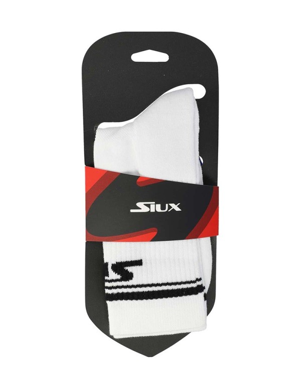 Calza Lunga Siux Canale Heizer Bianco/Nero |SIUX |Abbigliamento da padel SIUX