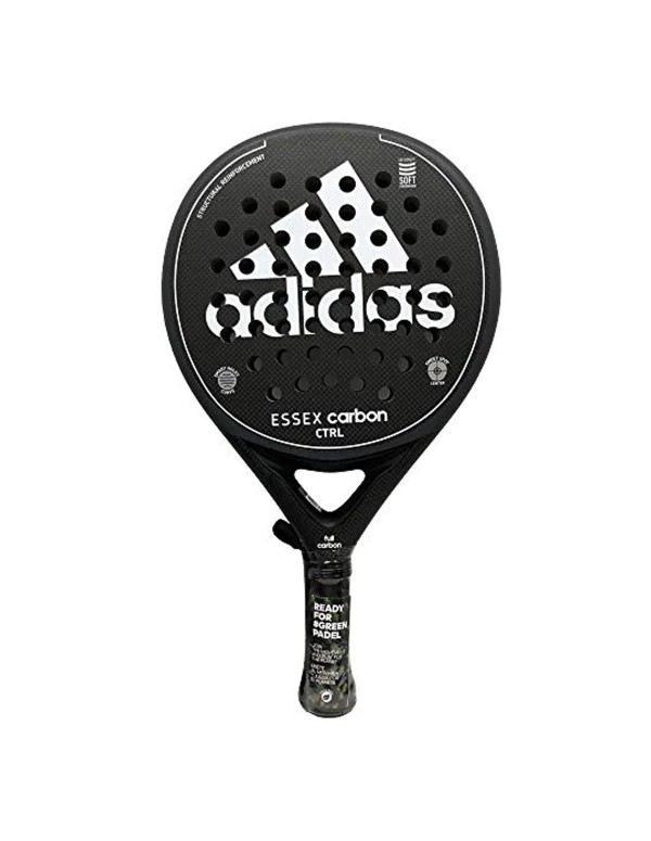 Adidas Essex Ctrl Black White Rk6ch9 U42 Ofp |ADIDAS |Palas de pádel ADIDAS