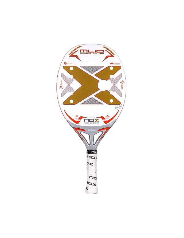 Beach Tennis Racquet Nox Ml 10 Pro Cup Pbeml10pcoor22 |NOX |BEACH TENNIS