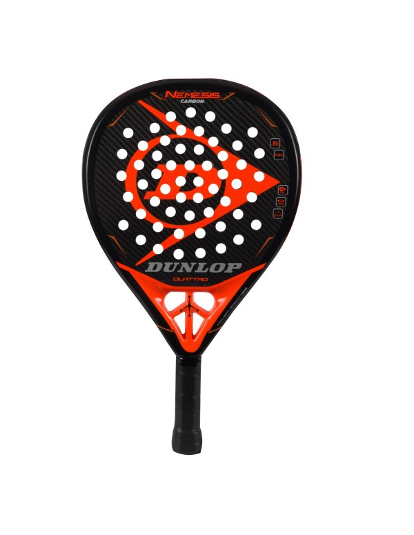 Dunlop Nemesis Carbone 626018. |DUNLOP |Raquettes de padel DUNLOP