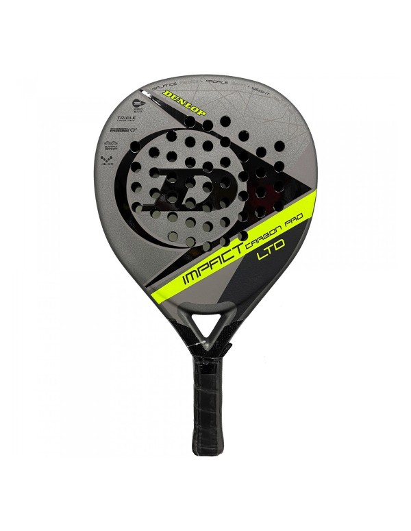 Dunlop Impact Carbon Pro LTD Amarelo |DUNLOP |Raquetes de padel DUNLOP