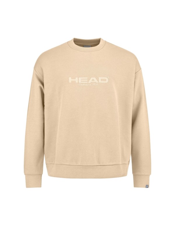 Felpa girocollo Head senza cappuccio Motion 811813 Bk |HEAD |Abbigliamento da padel HEAD