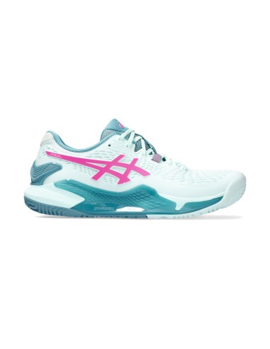 Asics Gel-Resolution 9 Padel 1042a245 400 Sapatos femininos |ASICS |Sapatilhas de padel ASICS