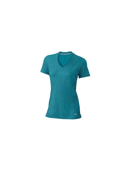 Camiseta Wilson Striated Cap Sleeve Top Wra727405 |WILSON |Ropa pádel WILSON