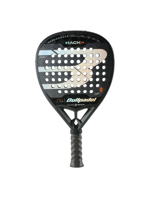 Bullpadel Hack 03 24 Pelle |BULLPADEL |Raquettes de padel BULLPADEL