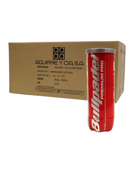 Caixa de bolas Bullpadel Premium Pro 476873 |BULLPADEL |Bolas de padel