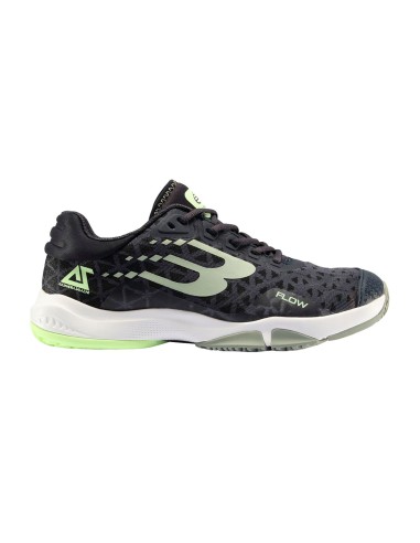 Bullpadel Flow 24v Black/Eucalyptus Sneakers |BULLPADEL |Padel shoes