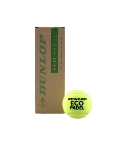 Dunlop Eco Padel Bola Lata 601554eu |DUNLOP |Bolas de padel