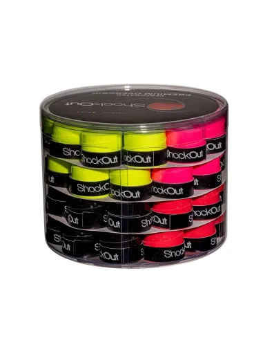 Shockout X60 Drum Overgrips Premium Multicolor Perfurado 100-0048 |ShockOut Padel |Overgrips