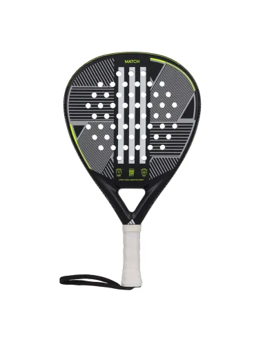 Adidas Match 3.3 Black / Citron vert 2024 |ADIDAS |Raquettes de padel ADIDAS