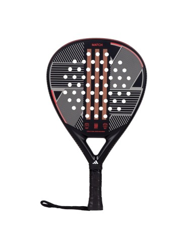 Adidas Match 3.3 Black /Rosso 2024 |ADIDAS |Racchette da padel