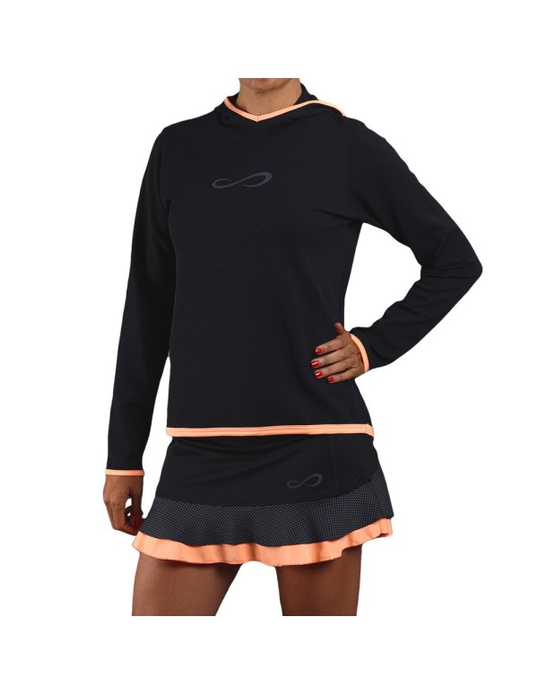 Endless Breath Sweatshirt 40022 Black Coral Women |ENDLESS |ENDLESS padel clothing