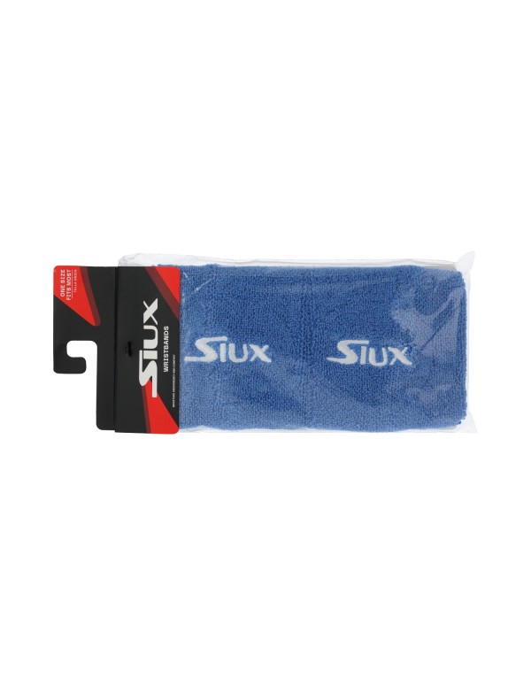Pack 2 Siux Icon Blue Wristbands |SIUX |Padel accessories