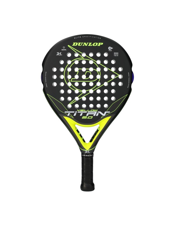 Pala Dunlop Titan 2.0 623763 Amarilla Amarilla |DUNLOP |DUNLOP padel tennis