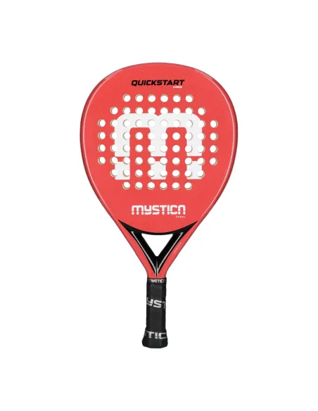 Mystica Quickstart Híbrido Vermelho 2024 |MYSTICA |Raquetes de padel