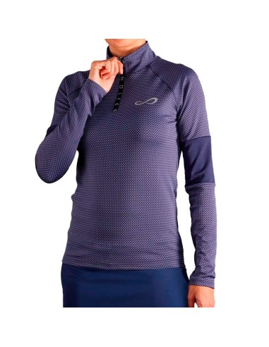 Felpa Endless Kirsch Iconic 40177 Blu Donna |ENDLESS |Abbigliamento da padel ENDLESS