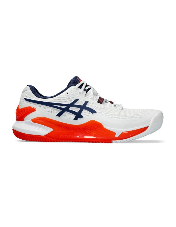 Chaussures Asics Gel-Resolution 9 Terre Battue 1041a375-102 |ASICS |Chaussures de padel ASICS