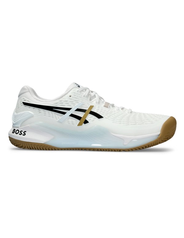 Chaussures Asics Gel-Resolution 9 Terre Battue 1041a458-100 |ASICS |Chaussures de padel ASICS