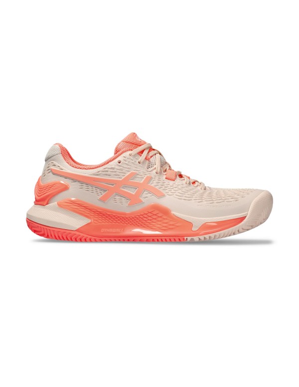 Asics Gel-Resolution 9 Clay 1042a224-700 Chaussures de course pour femmes |ASICS |Chaussures de padel ASICS