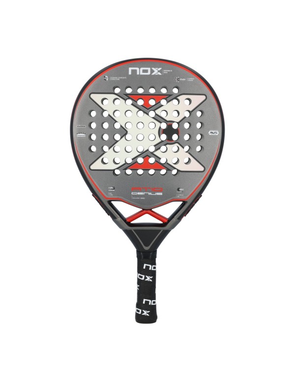 Pala Nox At10 Genius 18k Di Agustin Tapia |NOX |Racchette da padel NOX