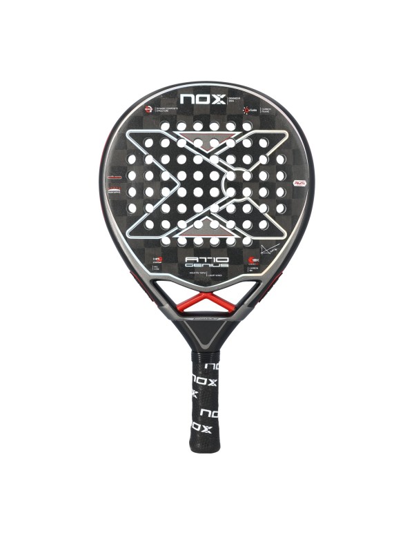 Pala Nox At10 Genius 18k By Agustin Tapia |NOX |NOX padel tennis