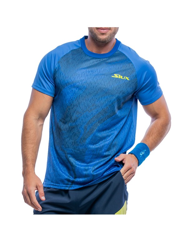 Camiseta masculina Siux Billow azul |SIUX |Roupa padel SIUX